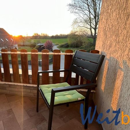 Ferienwohnung Weitblick Mit Logia Lobbe Bagian luar foto