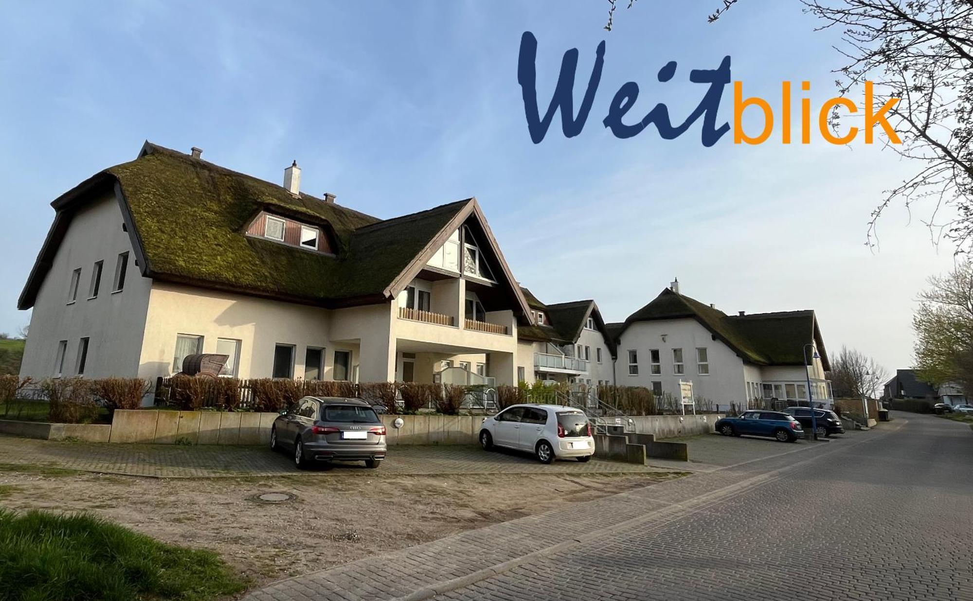 Ferienwohnung Weitblick Mit Logia Lobbe Bagian luar foto